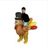 Colorful Rooster Inflatable Costume for Christmas & Halloween Performances