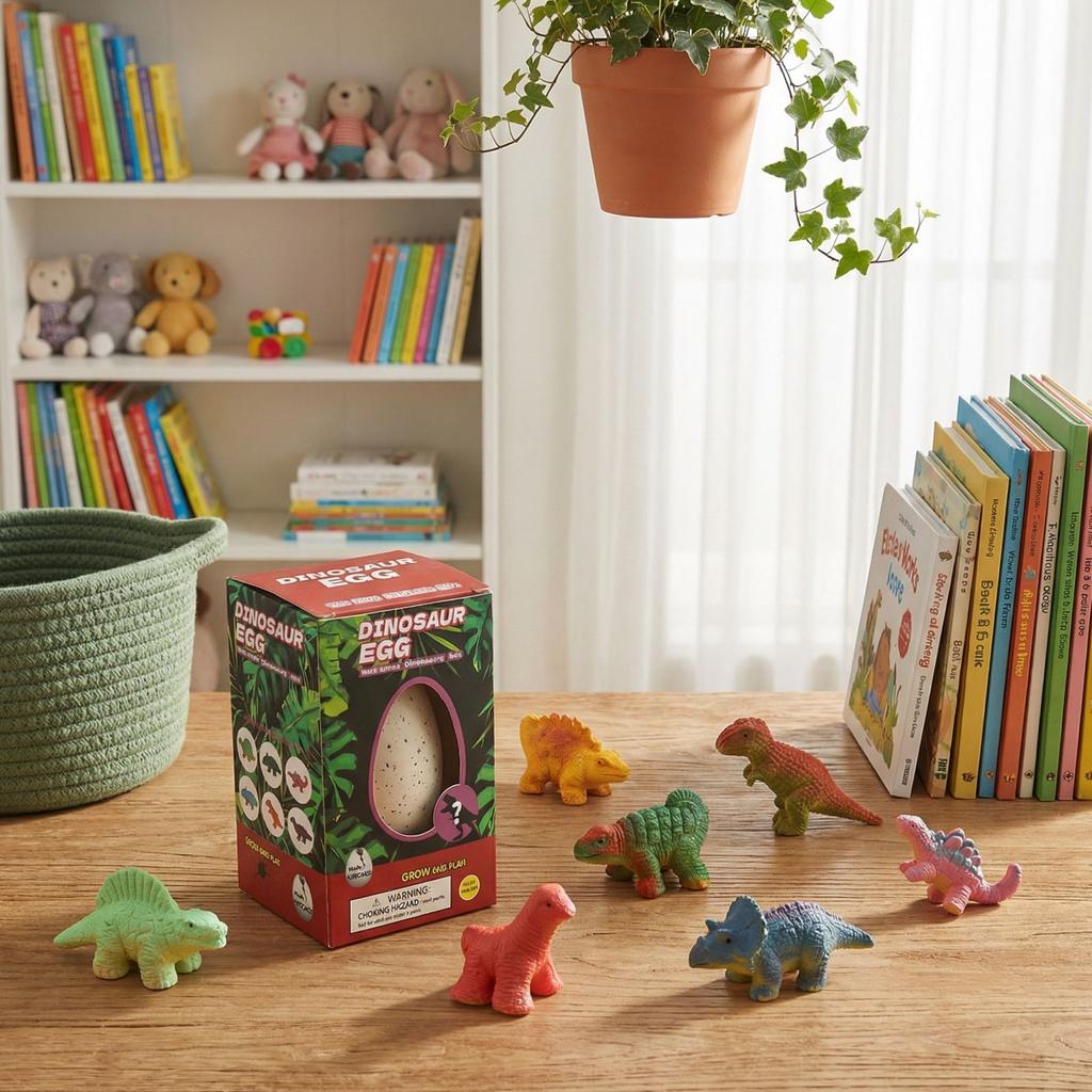 Hatching Dinosaur Egg, Water Growing Toy For Boys & Girls, Expandable Dino Egg In Water, Kids Toy