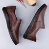Fashion Genuine Leather Mens Casual Shoes Fashion Formal Man Loafers Moccasins Breathable Slip On Flats Leisure Walk Male Boat Footwear