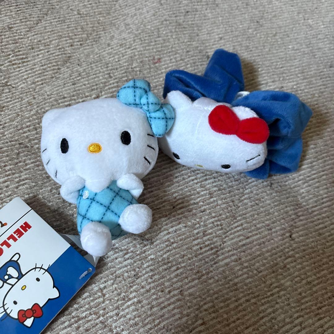 Hello Kitty Scrunchie Plush Toy Approx. 10cm