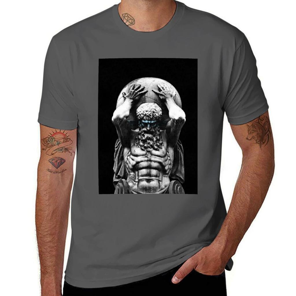 Hercules Holding The Whole World Tshirt Funny T Shirts Dark Humor Tshirt