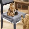 Waterproof Transparent Chair Cover Scratch Resistant Oil-resistant PVC Chair Seat Cover Dust-proof Anti-dirty Chair Slipcover