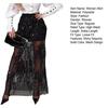 Women Skirt Elastic High Waist Solid Color Shiny Sequin Decoration Slimming Leg Shape Maxi Skirt Party Date Skirt Daily Wear