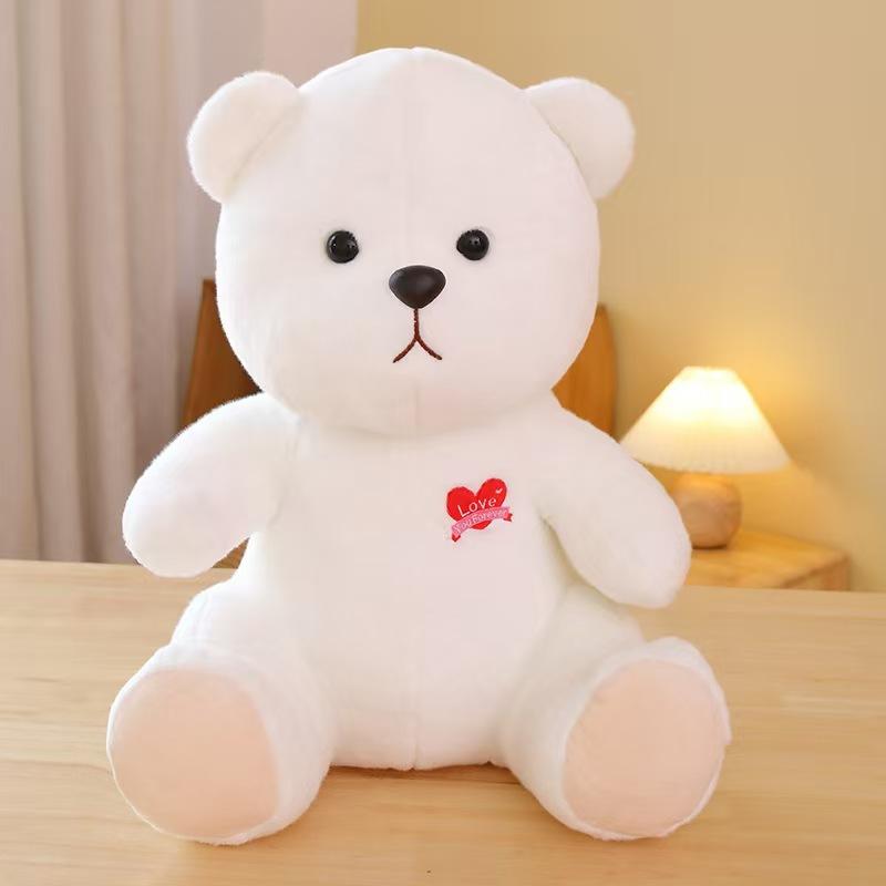 Cute Little Bear Doll Plush Toy Mumu Bear Ranran Rabbit Doll Birthday Gift Sleeping Doll Gift