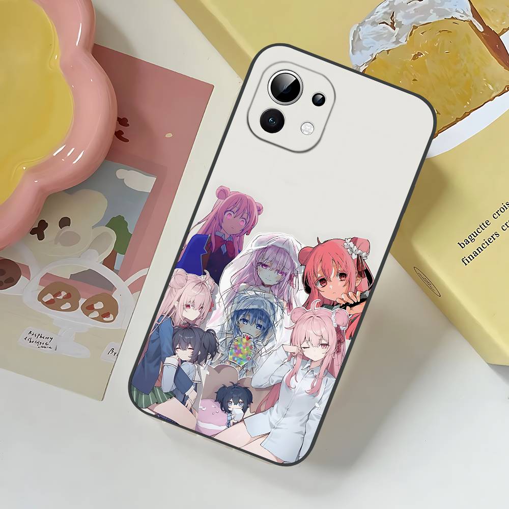 Happy Sugar Life Slim Black Shockproof Phone Case: Snug Fit For Xiaomi 12,11,12S Ultra & Redmi Note 11,10T,9,9A,8Pro,8T,5G