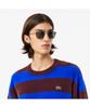 LACOSTE Men'S Double-Face Striped Pullover Ah2915-54N Ib7