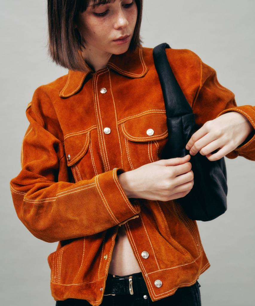 Fillintheblank Soft Basket Hobo Bag (S)(Black)