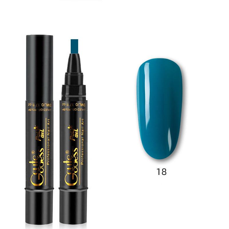 

1 шт., гель-лак для ногтей, ручка, один шаг, гель-лак для ногтей, УФ-светодиодный розовый гель-лак для дизайна ногтей 18