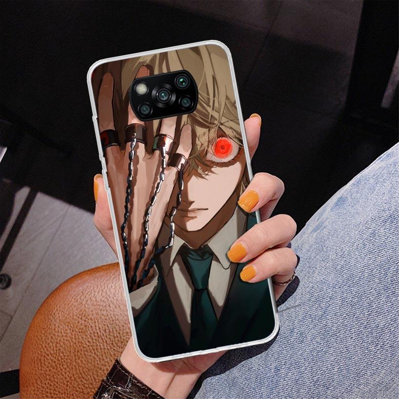 Huner X-Hunters Kurapika Phnoe Case for Xiaomi Poco X5 X6 X7 Pro X4 Gt F7 Ultra M8 M7 Redmi 15C 15 13C 13 12C 12 Unique Cover Co