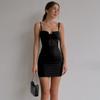 Dress Women Y2k Summer Sling Sexy Low-cut One-shoulder Slim Bag Hip Party Dresses Ins High Waist Off Shoulder Slip Dress