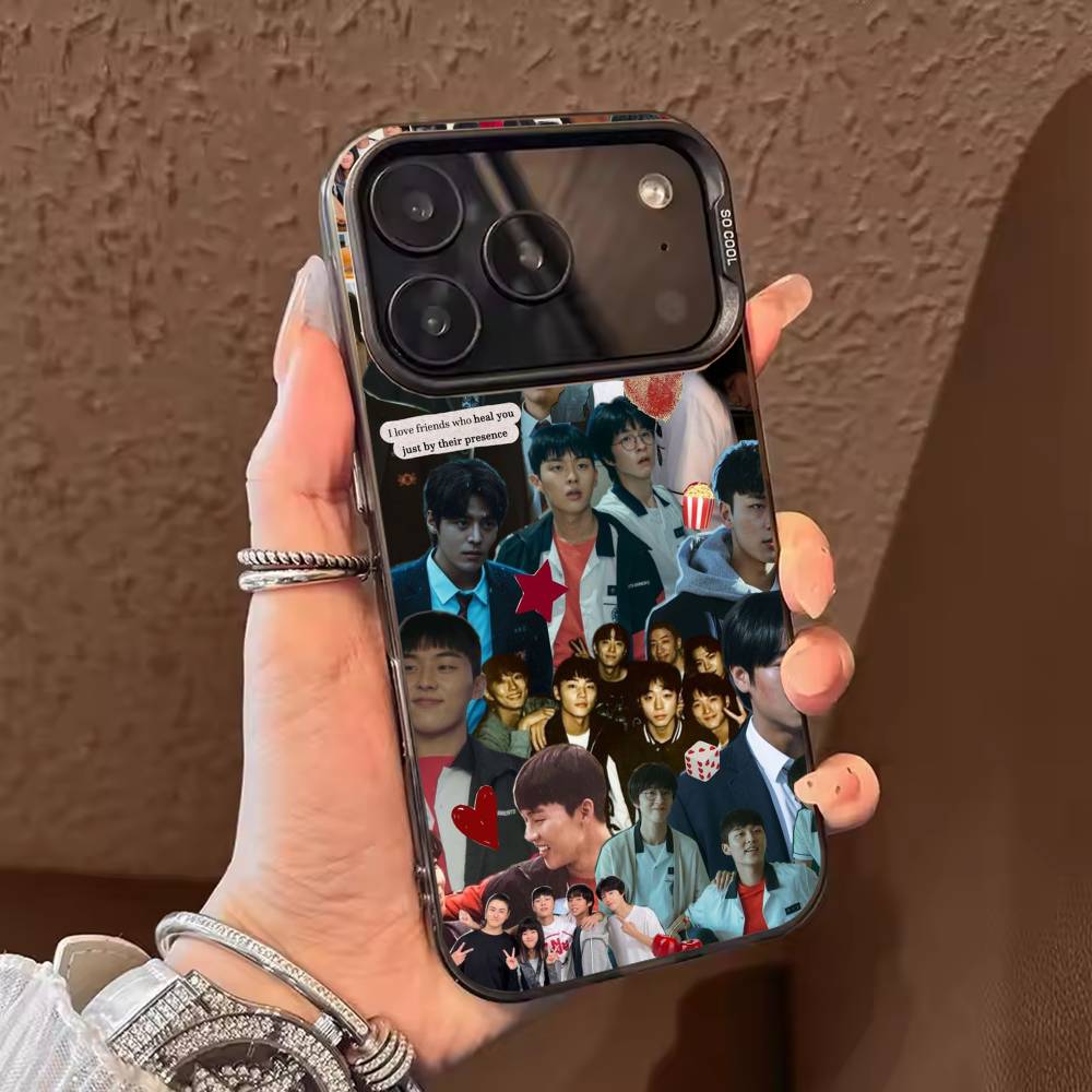 

W-Weak H-hero class wallpaper Phone Case For iPhone 17,16,15,14,13,12,11,Pro Max,Plus Candy Silver Cover iPhone14ProMax