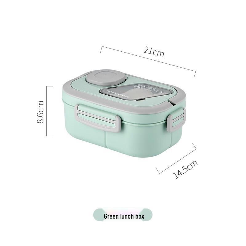 ZISIZ Microwave-Safe Lunch Bento Box