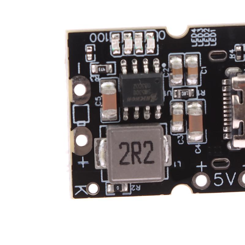 Type-C Usb 5V 2A Boost Converter Step-Up Power Module Mobile Power Bank Accessories Led Display Usb For Diy Charger