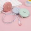 Portable Tape Measure Cute Little Ruler Soft Ruler Portable Measurement Three Measurements Mini Leather Tape Measure Measuring