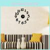Modern Diy Analog 3d Mirror Surface Large Number Wall Clock Sticker Home Decor For Elegant Spaces And Stylish Interiors