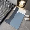 Bathroom Floor Mat Soft Diatom Mud Absorbent Mat Toilet Door Non-slip Quick Drying Mat Door Mat Toilet Household Carpet