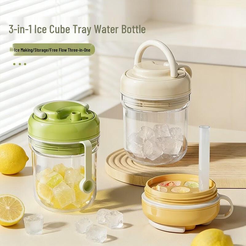

3-in-1 Portable Ice Maker Water Bottle