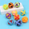 6 Pcs Folding Magic Snake Ruler Puzzle Antistress Cube Educational Toy Kids Birthday Party Favors Goodie Bags School Reward