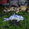 Realistic Koi Fish Micro Landscape Aquarium Ornament Resin Figurines