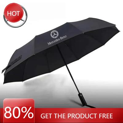 Car Sticker Car Automatic Folding Windproof Sunshade Umbrella For Mercedes-Benz A C E S V Class AMG Sprinter GLC CLS GLA GLK ML