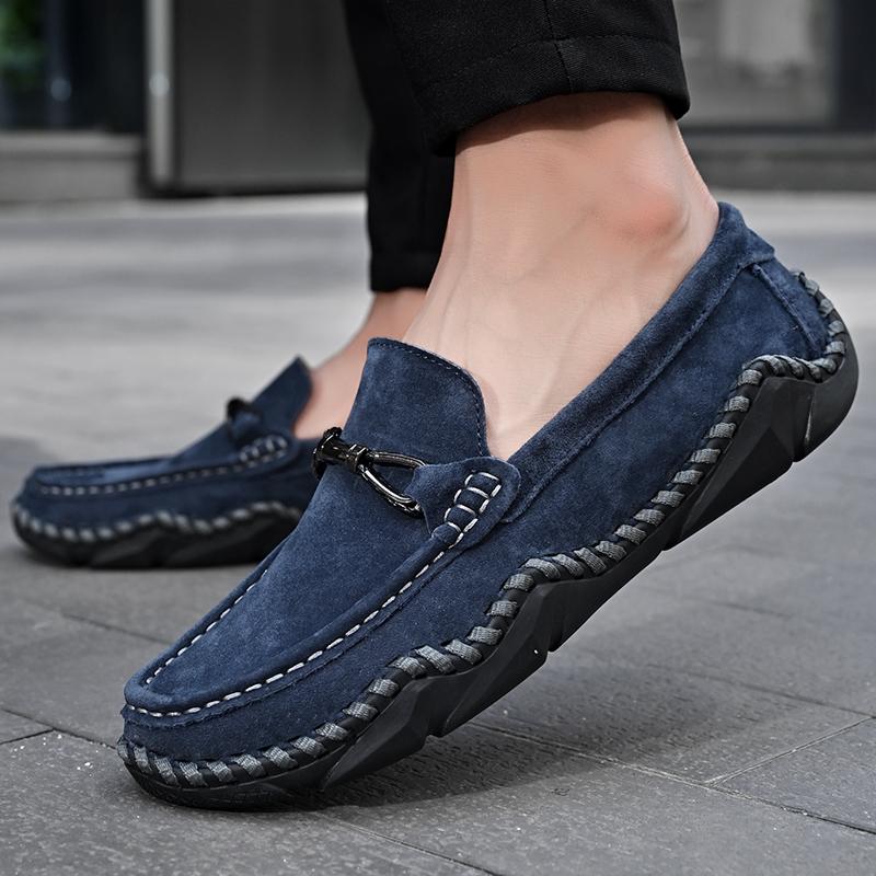 Men's Penny Loafers Moccasin Driving Shoes Slip On Flats Boat Shoes