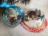 Acrylic Bauble Opening Ball for Christmas Tree 8cm