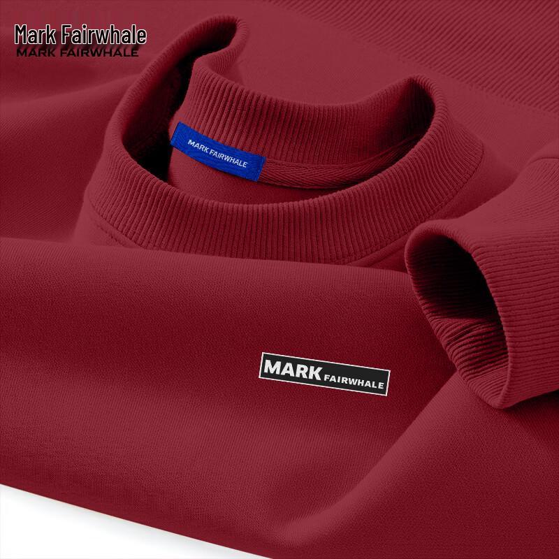 MARK FAIRWHALE Men's Heavyweight Round Neck Sweatshirt