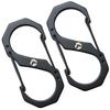 CAMPING MOON Camping Accessories Carabiner Stainless Steel 5cm Set of