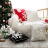 Christmas Throw Pillow Plush Cushion/ Pillow Cover for Sofa Living Room Decoration Nordic Pillowcases Home/ Bedroom Decor