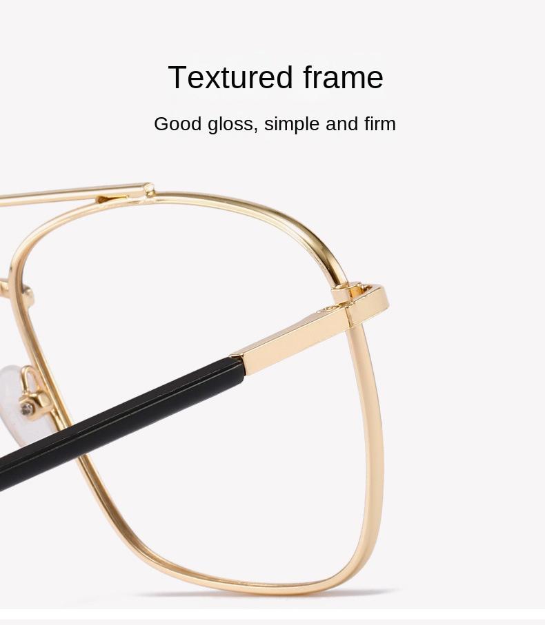 Women Photochromic Anti Radiation Glasses square chameleon Anti Blue Light Eyeglasses For Women Men Metal Frame Outdoor Shades Sunglasses