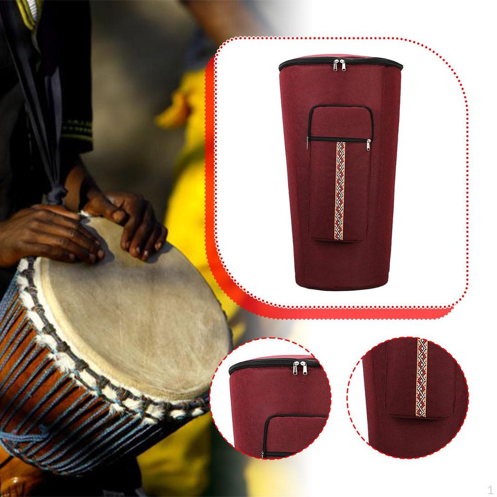Bag African Drum Anti Collision Dustproof Protection Musical Instrument Accessory
