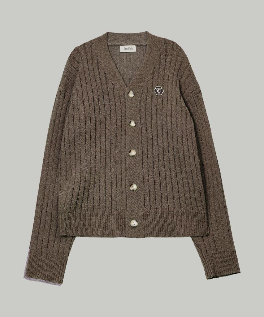 Tradclub Tc Logo Boucle Cardigan