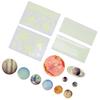 14pcs Glowing Planets Wall Stickers Glow in The Dark Star Solar System Decal for Children Bedroom Nursery