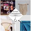 Water Resistant Wall Hooks Multifunctional Metal Hooks  For Plants Balloons Wind Chimes