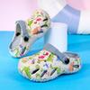 Kids Shoes Kids Unisex Closed-Toe Slip-On Sandals With Thick Sole Comfort Fit Beach Pool Casual Wear
