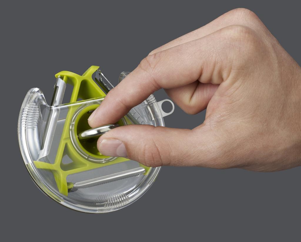 [Authentic] Joseph Joseph Rotary Peeler, Green, 095142