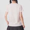 Skechers Fashion Sports Series Breathable Round Neck Pullover Short Sleeve T-Shirt Women Tops Light-Pink P225W302-00F2