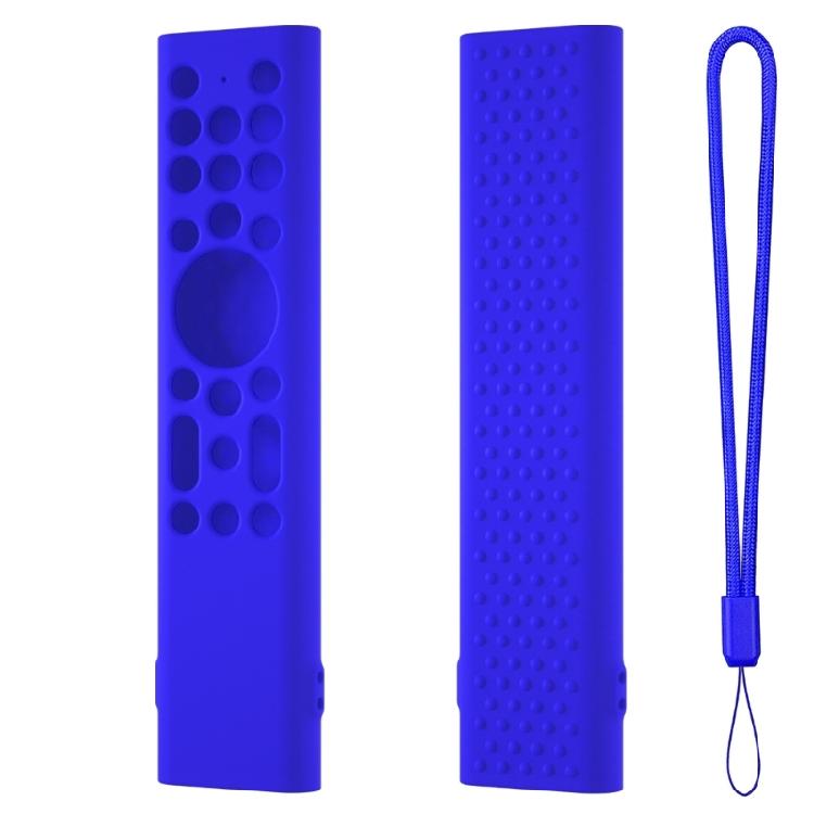 

Protective Washable Silicone Cover For Class U8 Series LCD 4K Television Remote Controls Dust Resistant Shell синій