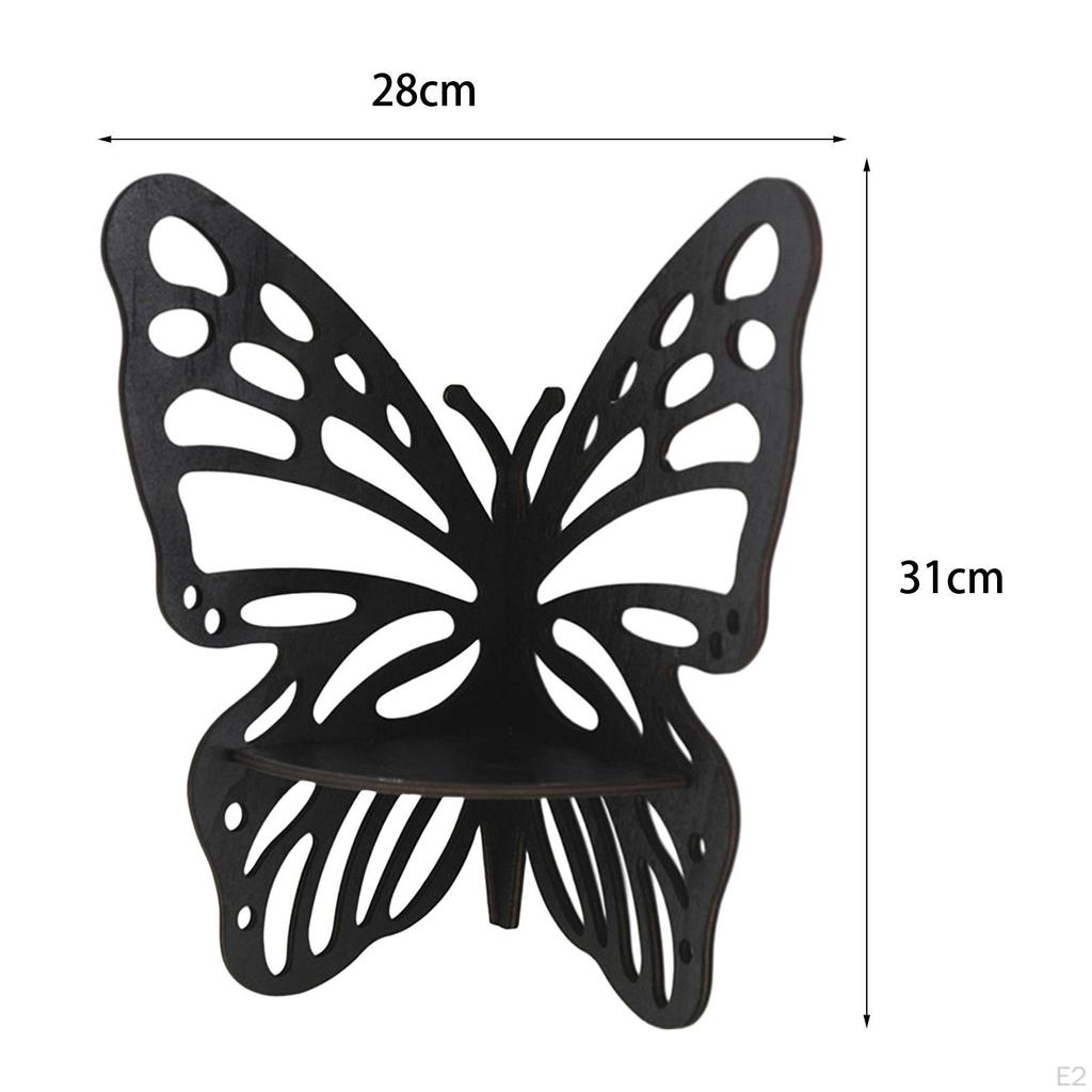 Estante de esquina de mariposa /Forma de mariposa/ Estante de almacenamiento /Estante de exhibición/ Decoración del hogar /Regalo