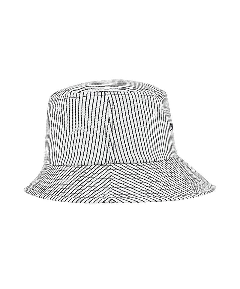 CHUCUCHU C23M-Ht008W Striped Bucket Hat (Navy)