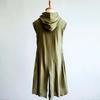 Medieval Men's Hooded Linen Ranger LARP Outerwear
