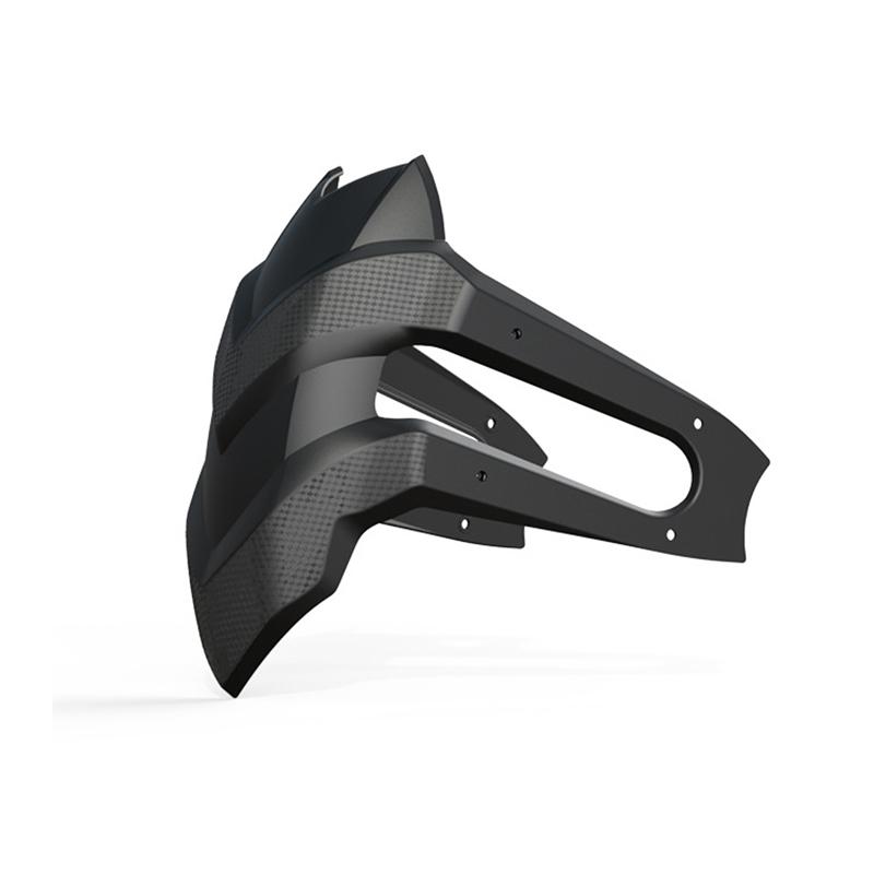 Universal Motorrad Hinterradabdeckung Kotflügel Radabdeckung Schutzblech Halterung Kotflügel Spritzschutz Hinterer Schmutzfänger PP Moto Motorradzubehör