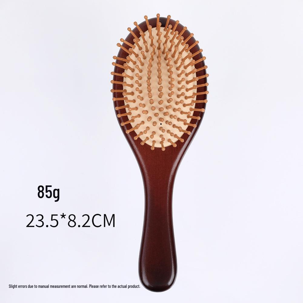 Natural Bamboo Scalp Massage Air Cushion Comb Set
