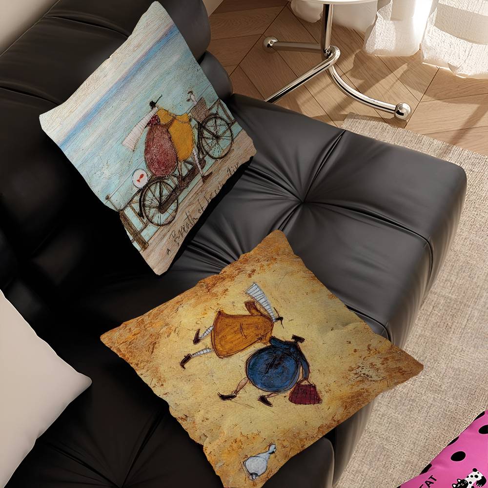 S-Sam Toft 45*45cm Cushion Cover Pillow Cover Decor Pillowcase Home Pillowcase For Couch Pillow