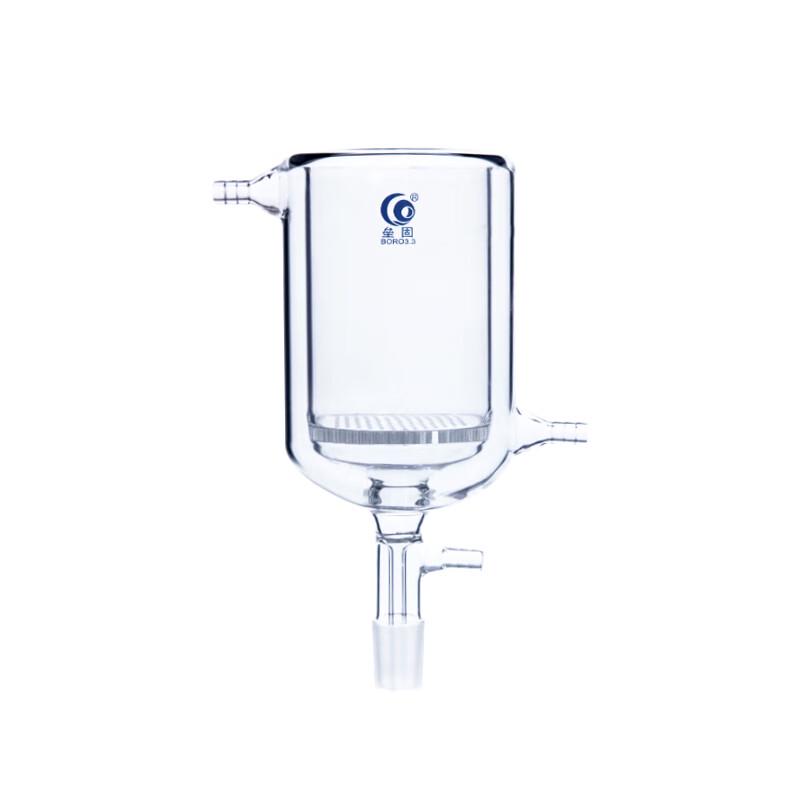 Leigu Jacketed Sintered Glass Filter Funnel