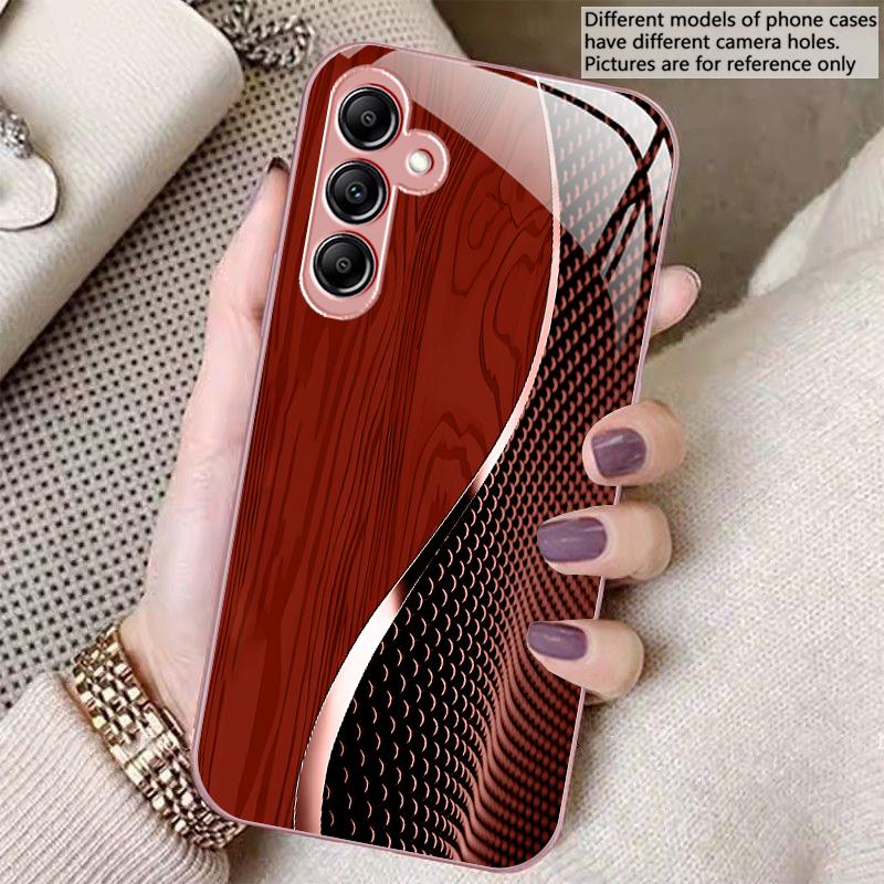 

Сетка под дерево черная Для Samsung A 20 30 22 23 24 25 26 31 32 33 34 35 42 50 51 52 53 54 55 56 70 71 72 73 стеклянный чехол для телефона Galaxy A22 5G