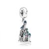   925 Silver Stitch Dumbo Mickey Snow White Charms Beads Fit Bracelet DIY Accessories Gifts
