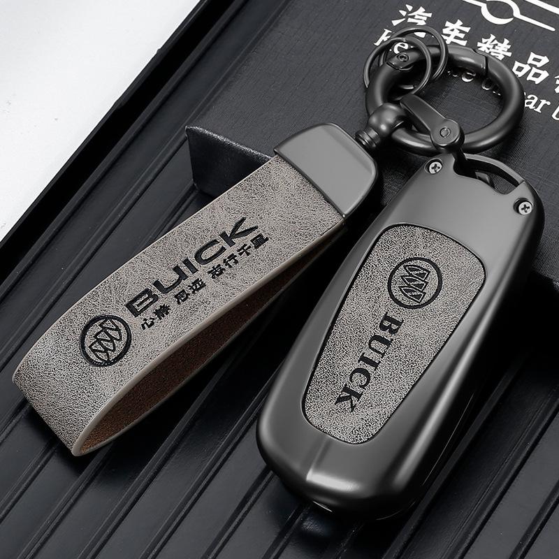 Key Case for 2022 Buick GL8, Regal, LaCrosse, Encore, Verano, GL6 - Shell Buckle Bag