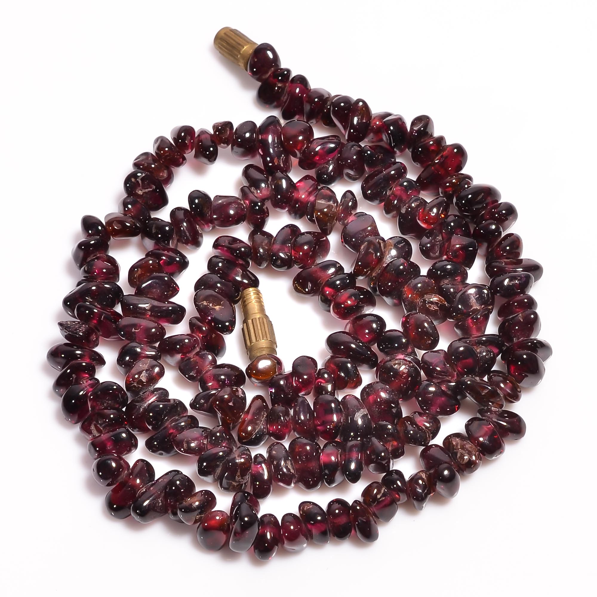 

Натуральный гранат родолит необработанный гладкий бусы ожерелье 5-7 мм 17 UB-8386 UB-8386