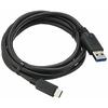 ELECOM USB Cable Type C (USB A to USB C) 1.5m USB3.1 Compliant 3A Output Max 5Gbps Black USB3-AC15BK